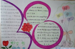 三八节手抄报漂亮图片 小学生,庆祝三八节，展现童真风采